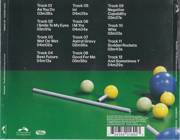 Medicine (2) - The Mechanical Forces Of Love (CD, Album) - Image 2