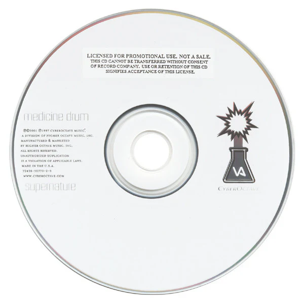Medicine Drum - Supernature (CD, Album, Promo) - Image 2