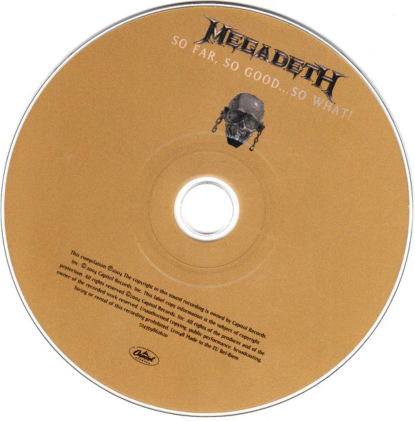 Megadeth - So Far, So Good... So What! (CD, Album, RE, RM, Rem) - Image 3