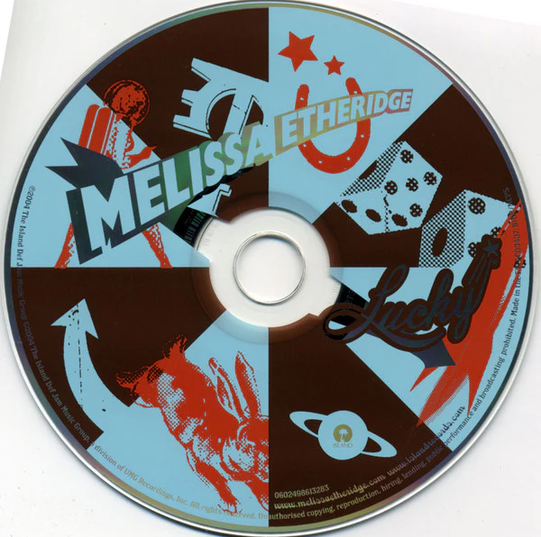 Melissa Etheridge - Lucky (CD, Album) - Image 3