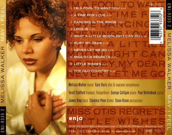 Melissa Walker - May I Feel (CD, Album) - Image 2