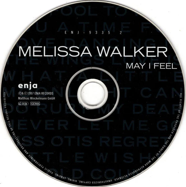 Melissa Walker - May I Feel (CD, Album) - Image 3
