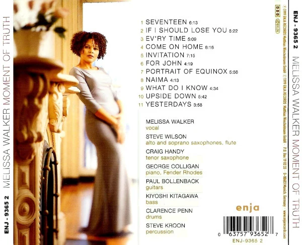 Melissa Walker - Moment Of Truth (CD) - Image 2