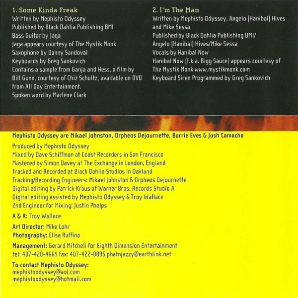 Mephisto Odyssey - The Deep Red Connection (CD, Album) - Image 2