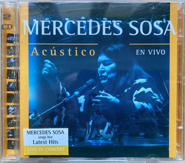 Mercedes Sosa - Acústico En Vivo (2xCD, Album)