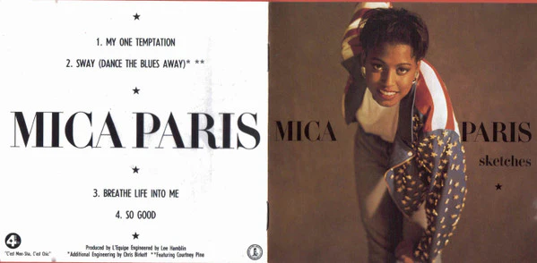 Mica Paris - Sketches (CD, Promo, Smplr) - Image 2