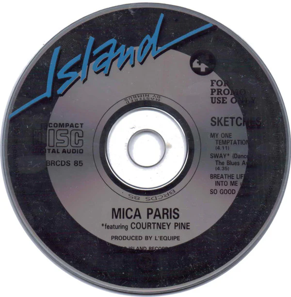 Mica Paris - Sketches (CD, Promo, Smplr) - Image 3