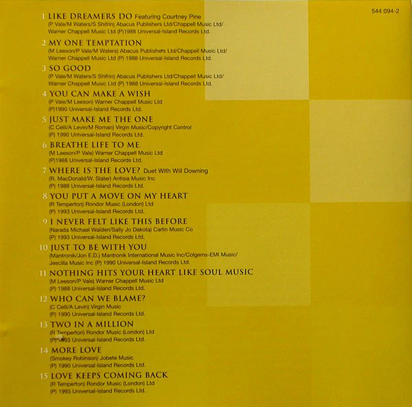 Mica Paris - The Best Of Mica Paris (CD, Comp) - Image 3
