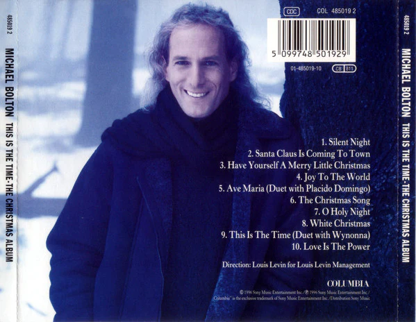 Michael Bolton - This Is The Time - The Christmas Album (CD, Album) - Image 2