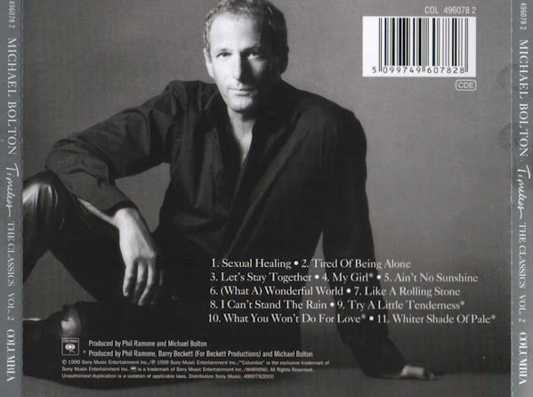 Michael Bolton - Timeless (The Classics Vol. 2) (CD, Album) - Image 2