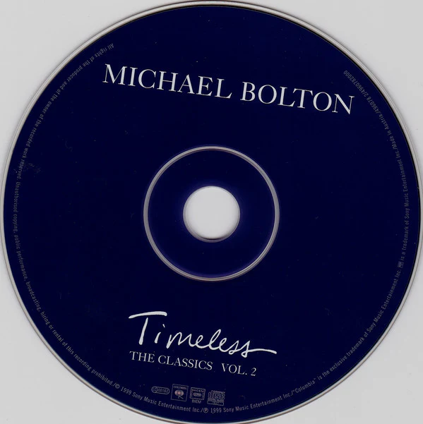 Michael Bolton - Timeless (The Classics Vol. 2) (CD, Album) - Image 3