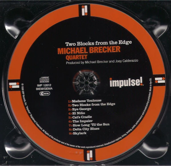Michael Brecker - Two Blocks From The Edge (CD, Album, Dig) - Image 3
