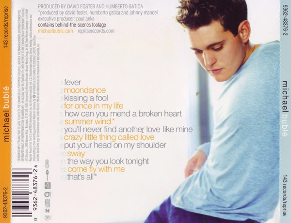 Michael Bublé - Michael Bublé (CD, Album, Enh) - Image 2