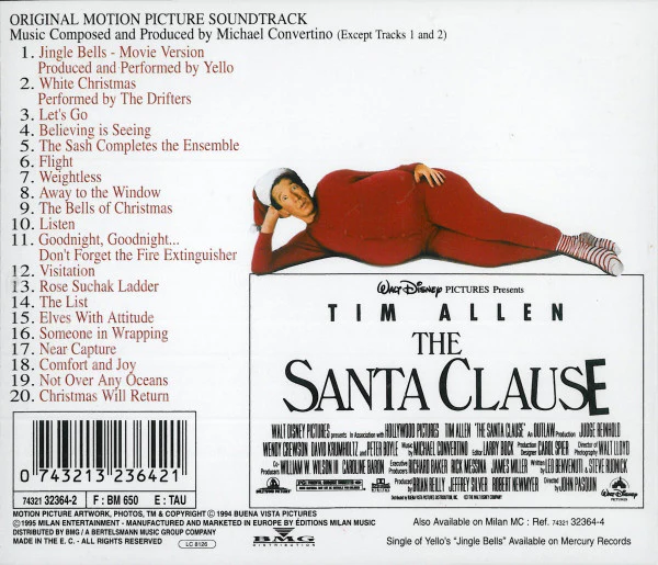 Michael Convertino - The Santa Clause (Original Motion Picture Soundtrack) (CD) - Image 2