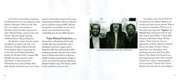Michael Franks - The Michael Franks Anthology: The Art Of Love (2xCD, Comp) - Image 4