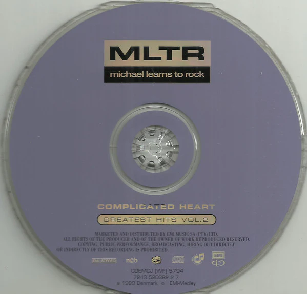 Michael Learns To Rock - Complicated Heart - Greatest Hits Vol.2 (CD, Comp) - Image 3