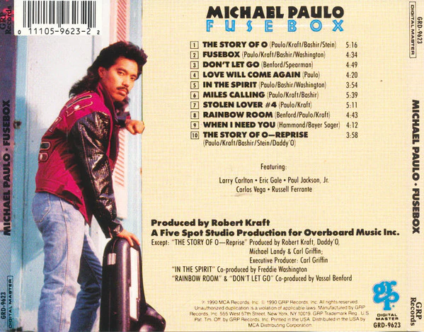 Michael Paulo - Fusebox (CD, Album) - Image 2