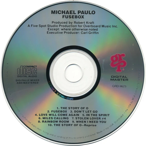 Michael Paulo - Fusebox (CD, Album) - Image 3
