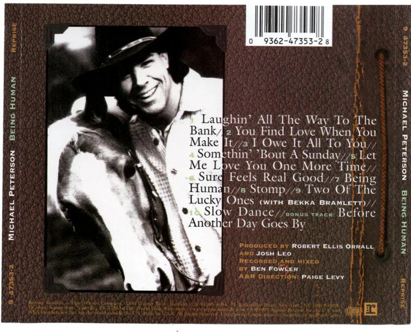 Michael Peterson - Being Human (CD, Album) - Image 2