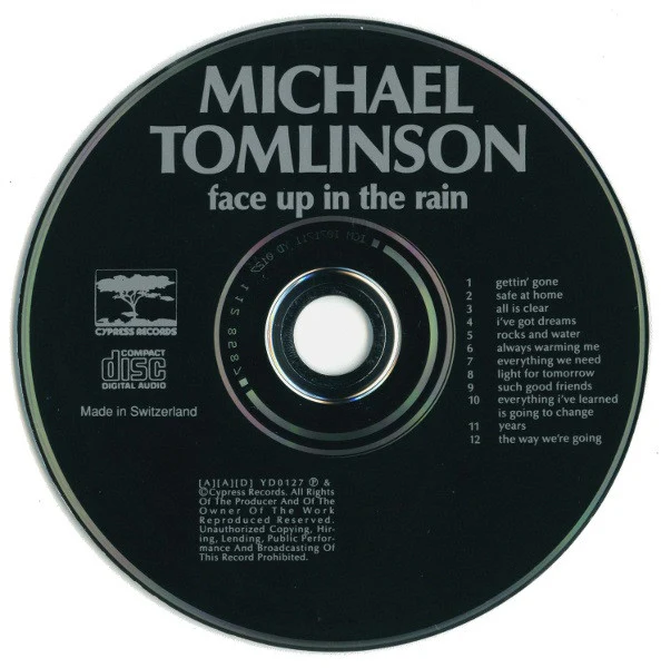 Michael Tomlinson - Face Up In The Rain (CD, Album) - Image 3