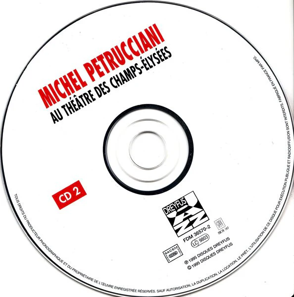 Michel Petrucciani - Au Théâtre Des Champs-Elysées (2xCD, Album, Dig) - Image 5