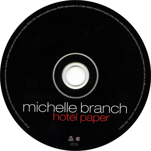 Michelle Branch - Hotel Paper (CD, Album, Copy Prot.) - Image 3
