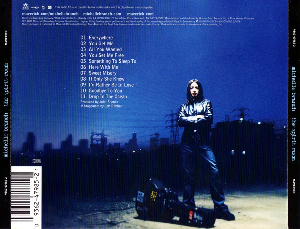 Michelle Branch - The Spirit Room (CD, Album, Enh) - Image 2