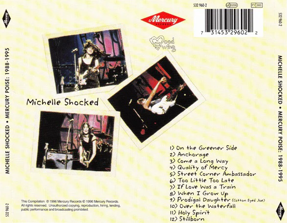 Michelle Shocked - Mercury Poise: 1988-1995 (CD, Comp) - Image 2