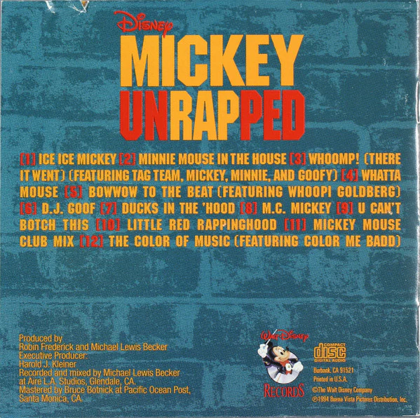 Mickey Mouse - Unrapped (CD, Album, Spe) - Image 2