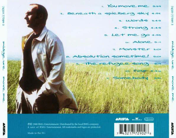 Midge Ure - Move Me (CD, Album) - Image 2