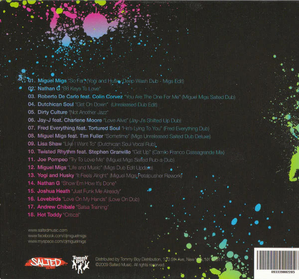 Miguel Migs - Get Salted Volume 2 (CD, Comp, Mixed) - Image 2