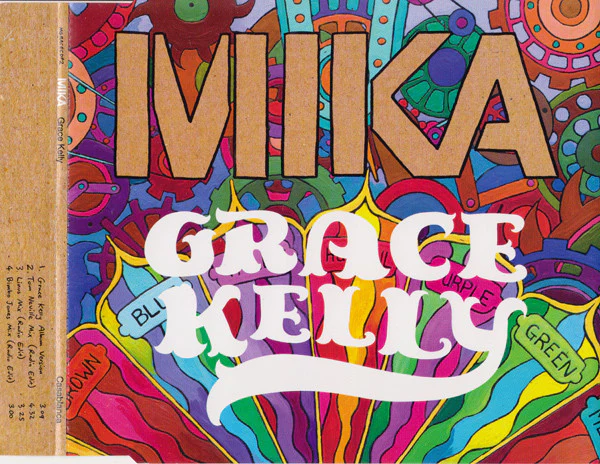 MIKA (8) - Grace Kelly (CD, Single, Promo) - Image 2