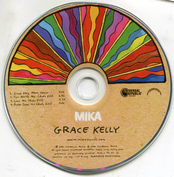 MIKA (8) - Grace Kelly (CD, Single, Promo) - Image 4