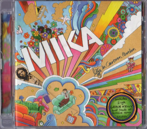 MIKA (8) - Life In Cartoon Motion (CD, Album, Enh, Sup) - Image 2