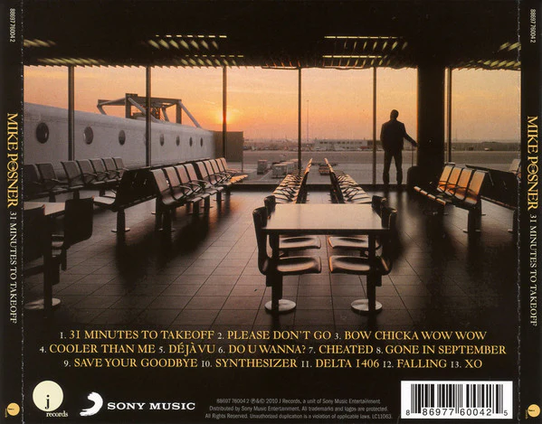 Mike Posner (2) - 31 Minutes To Takeoff (CD, Album) - Image 4