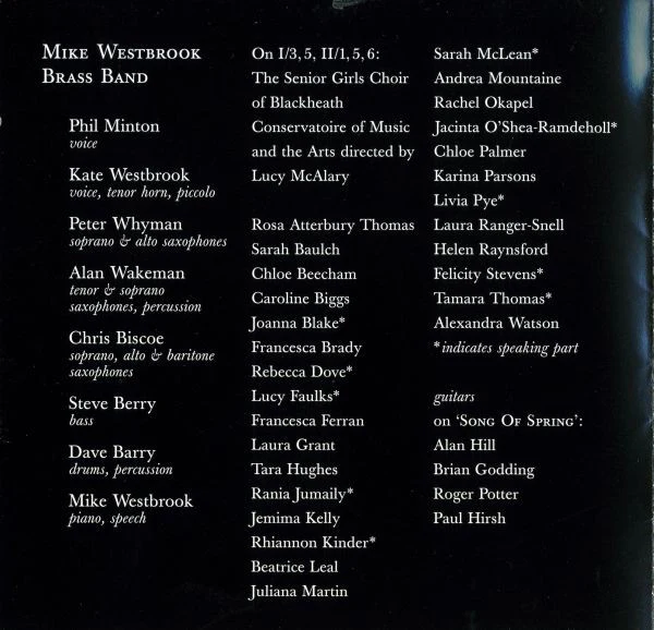 Mike Westbrook - Glad Day (Settings Of William Blake) (2xCD, Album) - Image 4