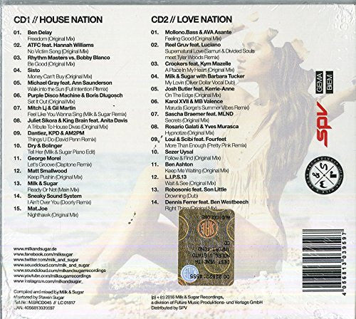 Milk & Sugar - House Nation Ibiza 2016 (2xCD, Comp, Mixed) - Image 2