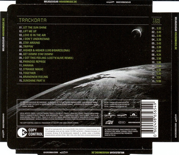 Milk&Sugar* - Housemusic.de (CD, Album, Copy Prot., Ltd, Sup) - Image 2