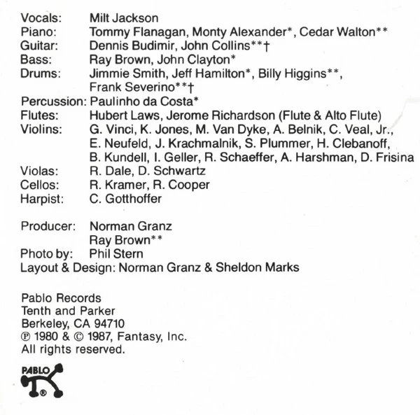 Milt Jackson - The Best Of Milt Jackson (CD, Comp) - Image 4
