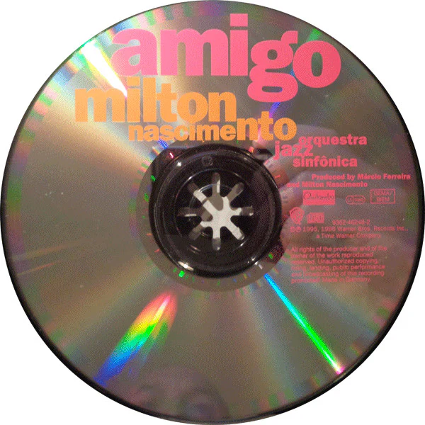 Milton Nascimento - Amigo (CD, Album) - Image 3
