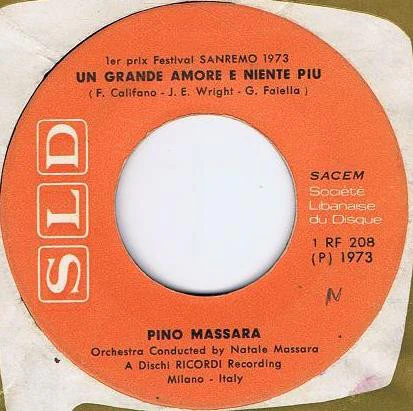 Milva / Pino Massara - Da Troppo Tempo / Un Grande Amore E Niente Più (7") - Image 3