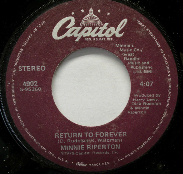 Minnie Riperton - Here We Go (7", Single) - Image 2