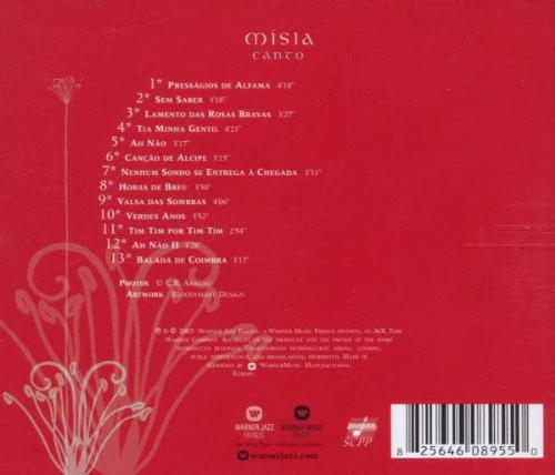 Mísia - Canto (CD, Album) - Image 2
