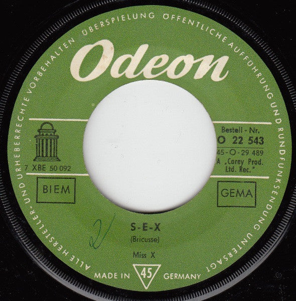 Miss X - Cristine (7", Single) - Image 3