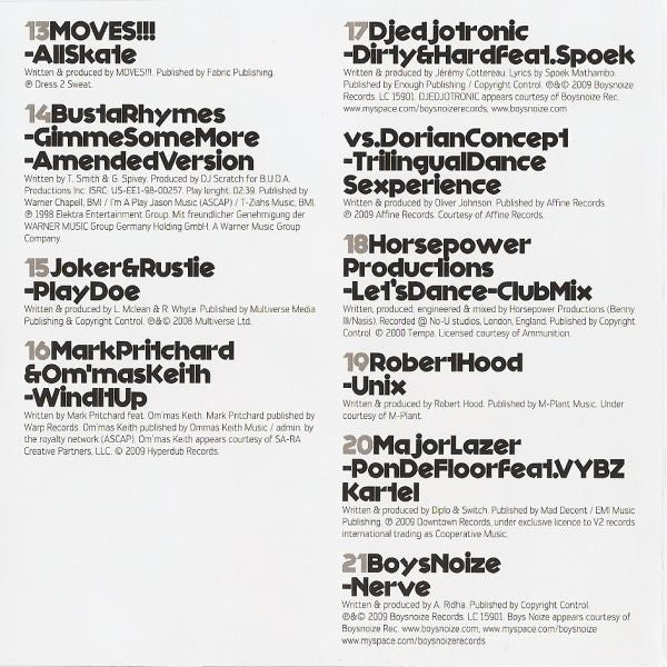 Modeselektor - Body Language Vol. 8 (CD, Mixed) - Image 5