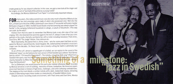 Monica Zetterlund - The Lost Tapes @ Bell Sound Studios NYC (CD) - Image 5