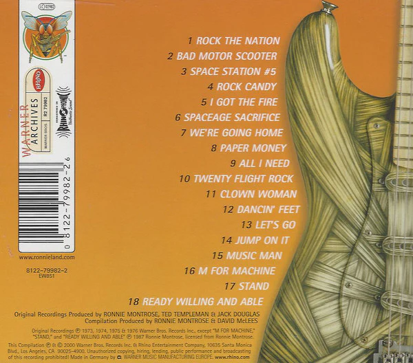 Montrose (2) - The Very Best Of Montrose (CD, Comp) - Image 2