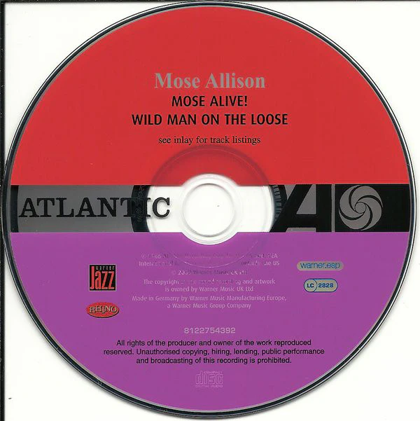 Mose Allison - Mose Alive! / Wild Man On The Loose  (CD, Comp) - Image 5