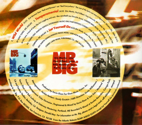 Mr. Big - Wild World (CD, Maxi) - Image 2