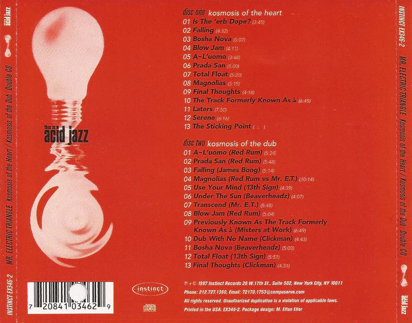 Mr. Electric Triangle - Kosmosis Of The Heart / Kosmosis Of The Dub (2xCD, Comp) - Image 2
